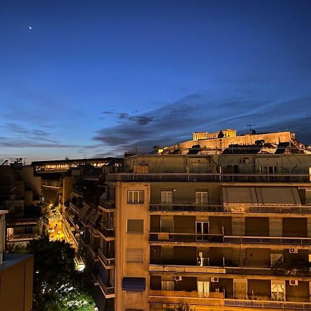 Lovely Apt W/Heated Jacuzzi &Full Acropolis View Apartment Athens Luaran gambar